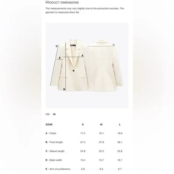 Zara sequin lapelless blazer - Picture 11 of 11